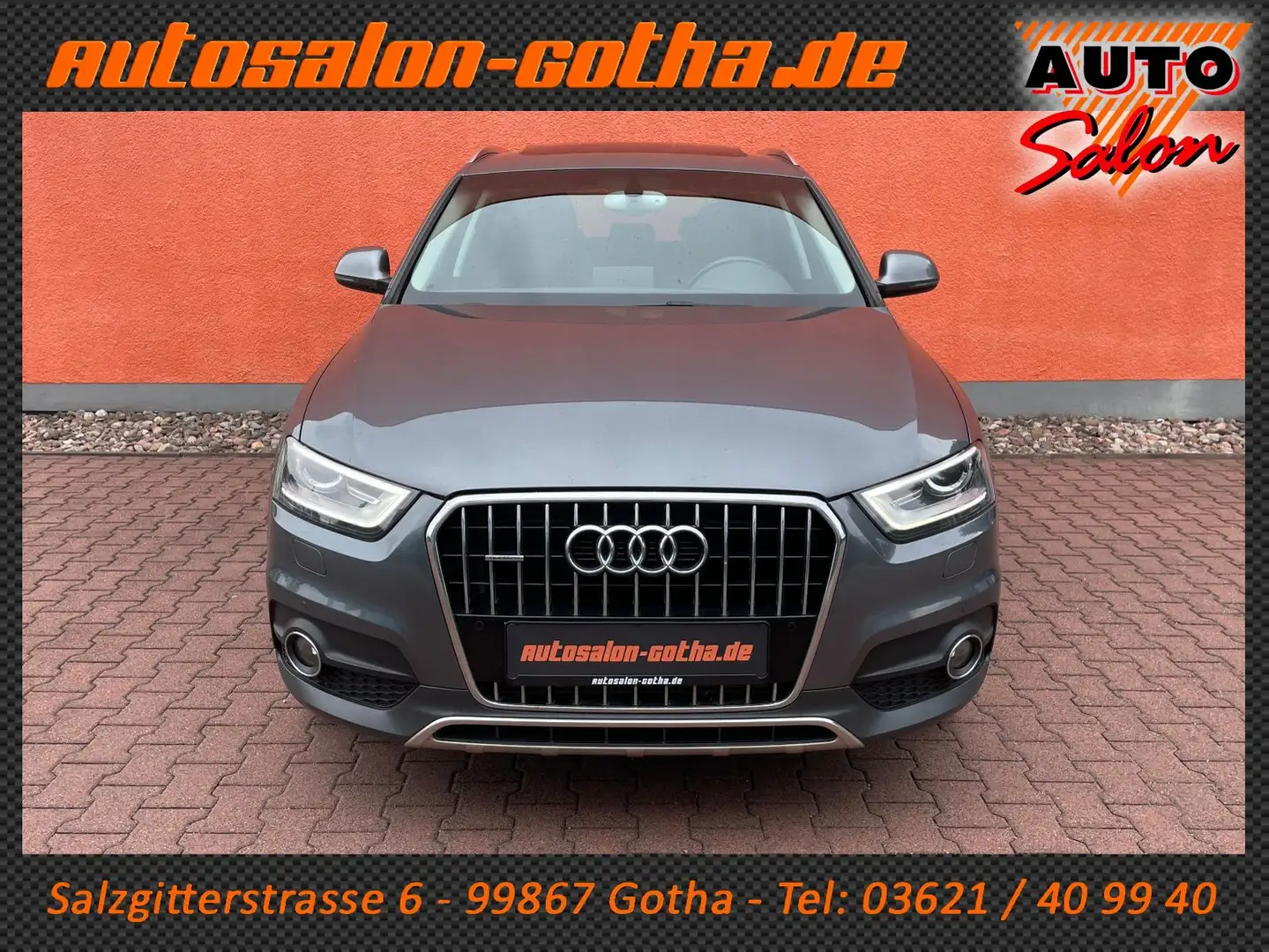 Audi Q3 2.0 TDI S-tronic quattro Off-Road AHK 19"LM Сірий - 2