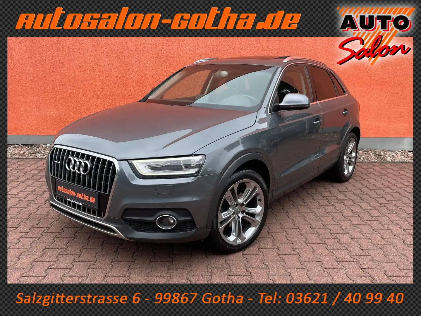 Audi Q3 2.0 TDI S-tronic quattro Off-Road AHK 19"LM Сірий - 1