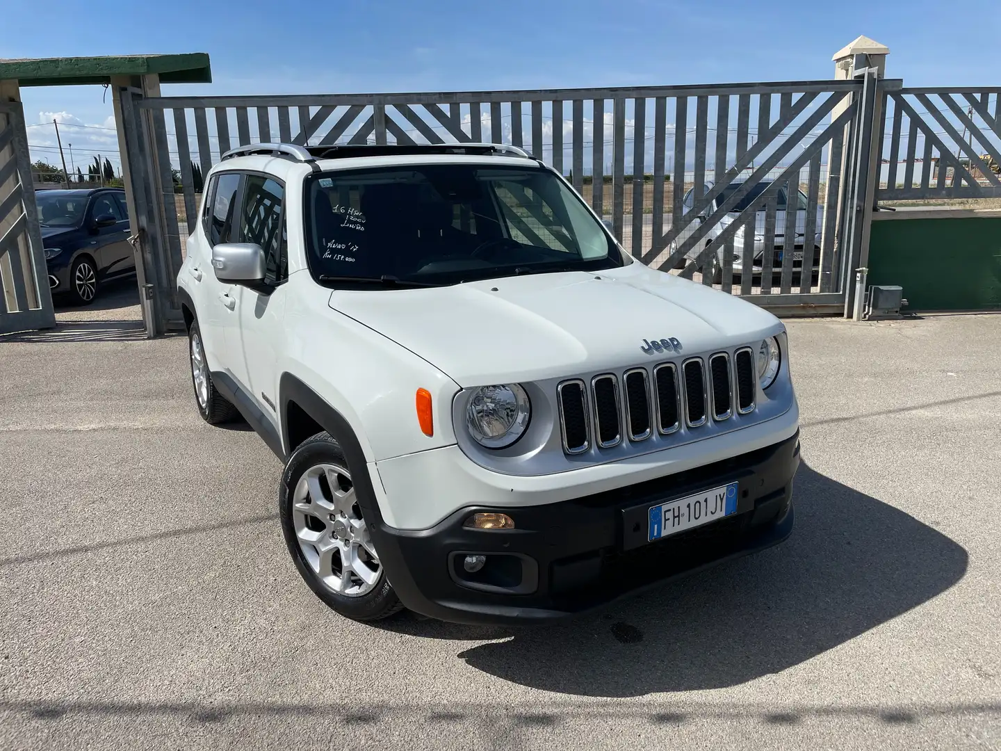 Jeep Renegade 1.6 mjt Limited fwd 120cv-TETTO-NAVIGATORE Blanc - 1