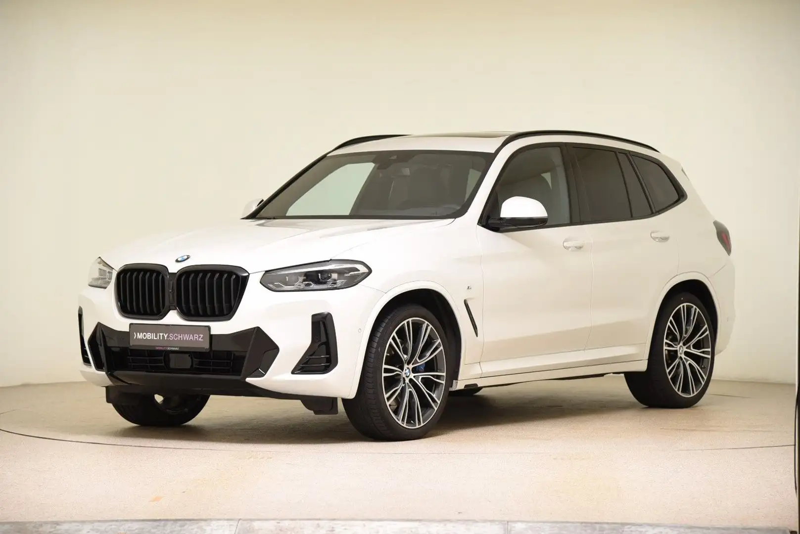 BMW X3 xDrive30d M Sport DriveAss ACC Pano H&K Navi White - 1