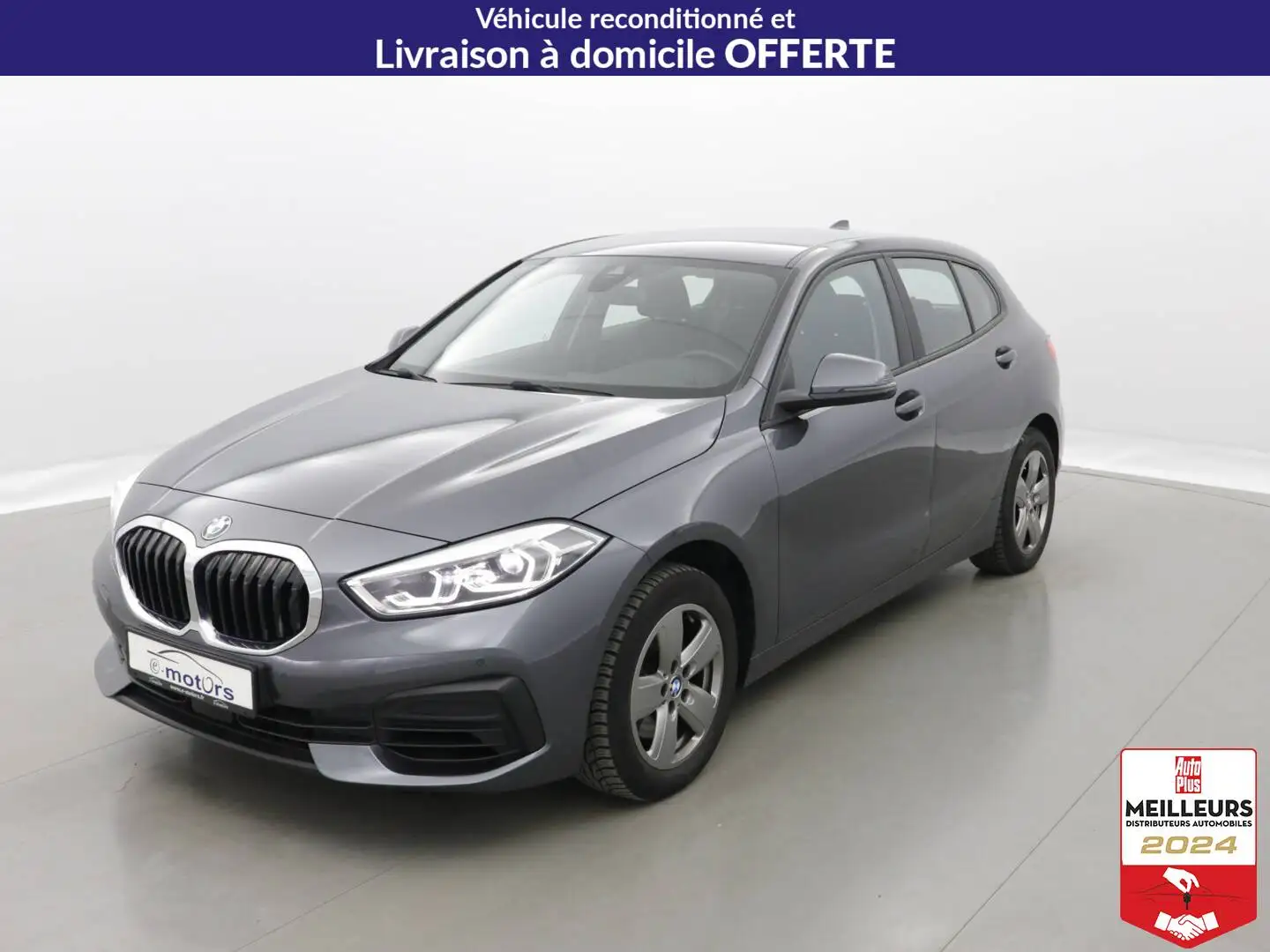 BMW 116 116i 109 +GPS +PDC AV/AR Blanc - 1