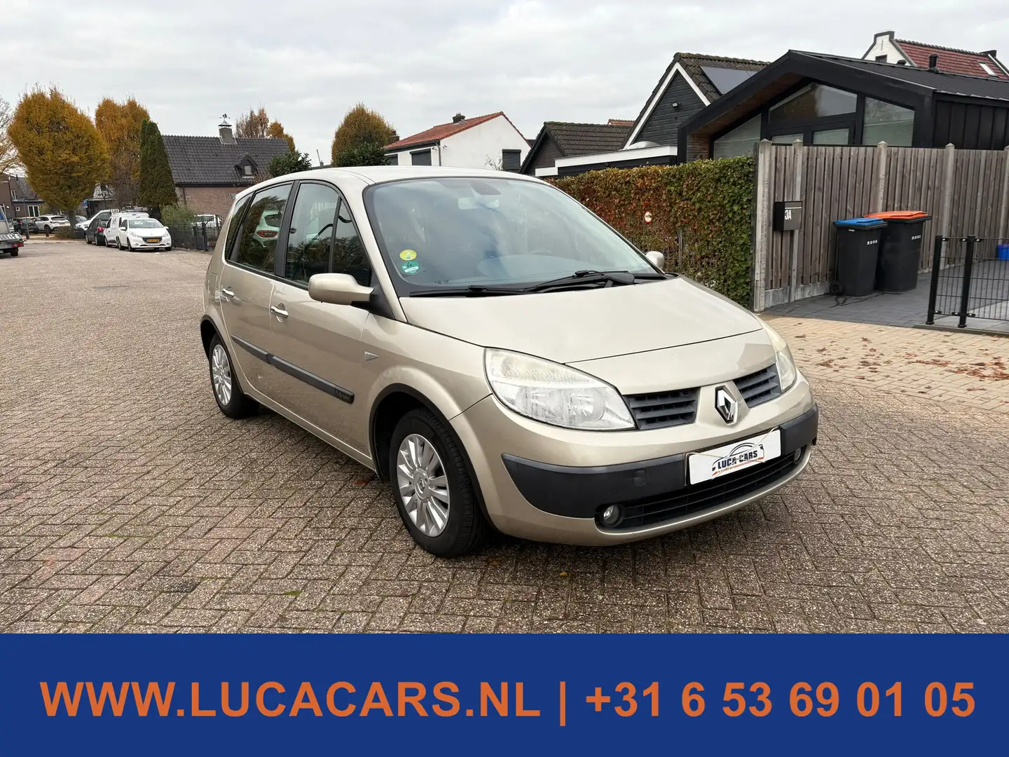 Renault Scenic 1.6-16V Dynamique Comfort 2X SLEUTEL + BOEKJES! Beige - 2