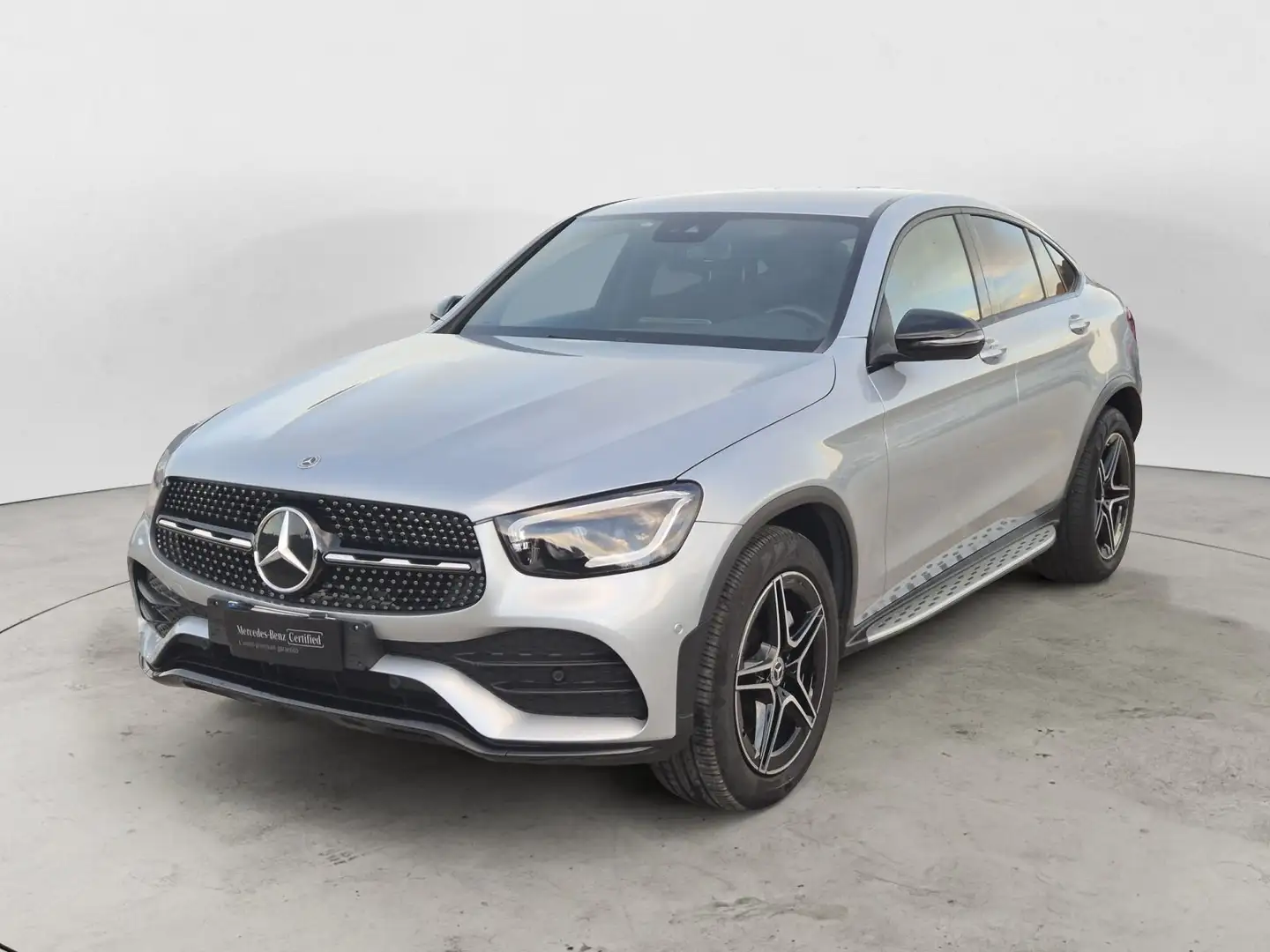 Mercedes-Benz GLC 200 GLC Coupe 200 d Premium Plus 4matic auto Argento - 1