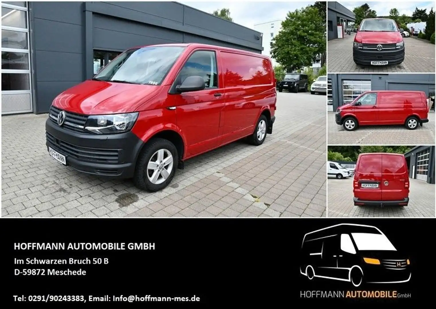 Volkswagen T6 Transporter Kasten 4Motion 4x4 Standheizung Rojo - 1