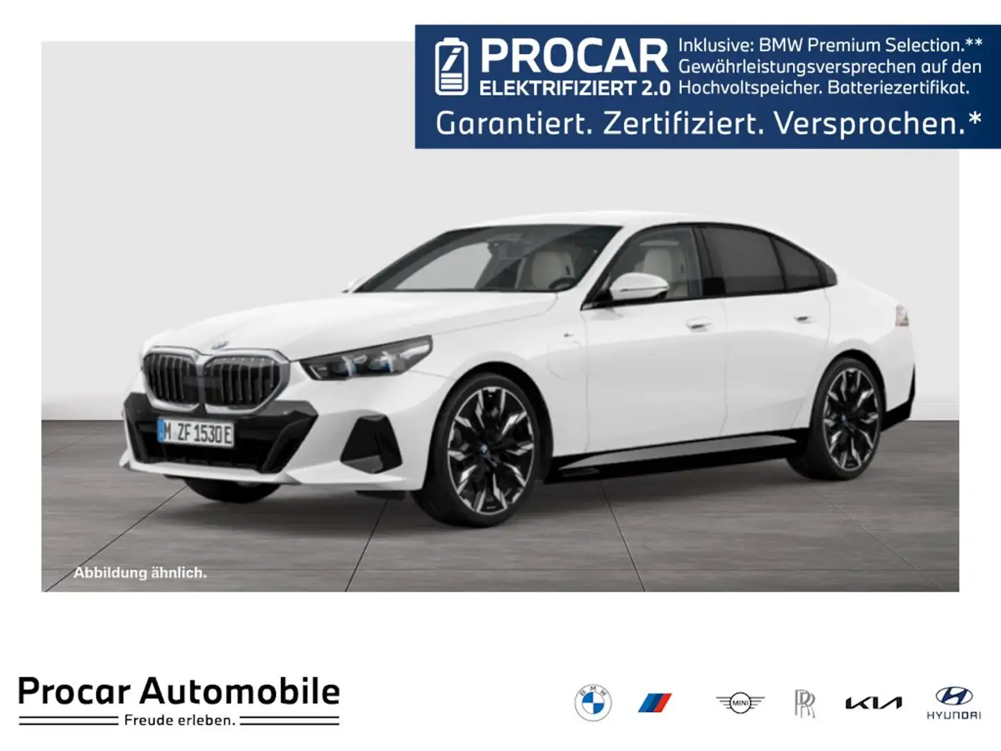 BMW 550 e xDrive M Sport AdapLED DA Prof PA+ B&W 21" Weiß - 1