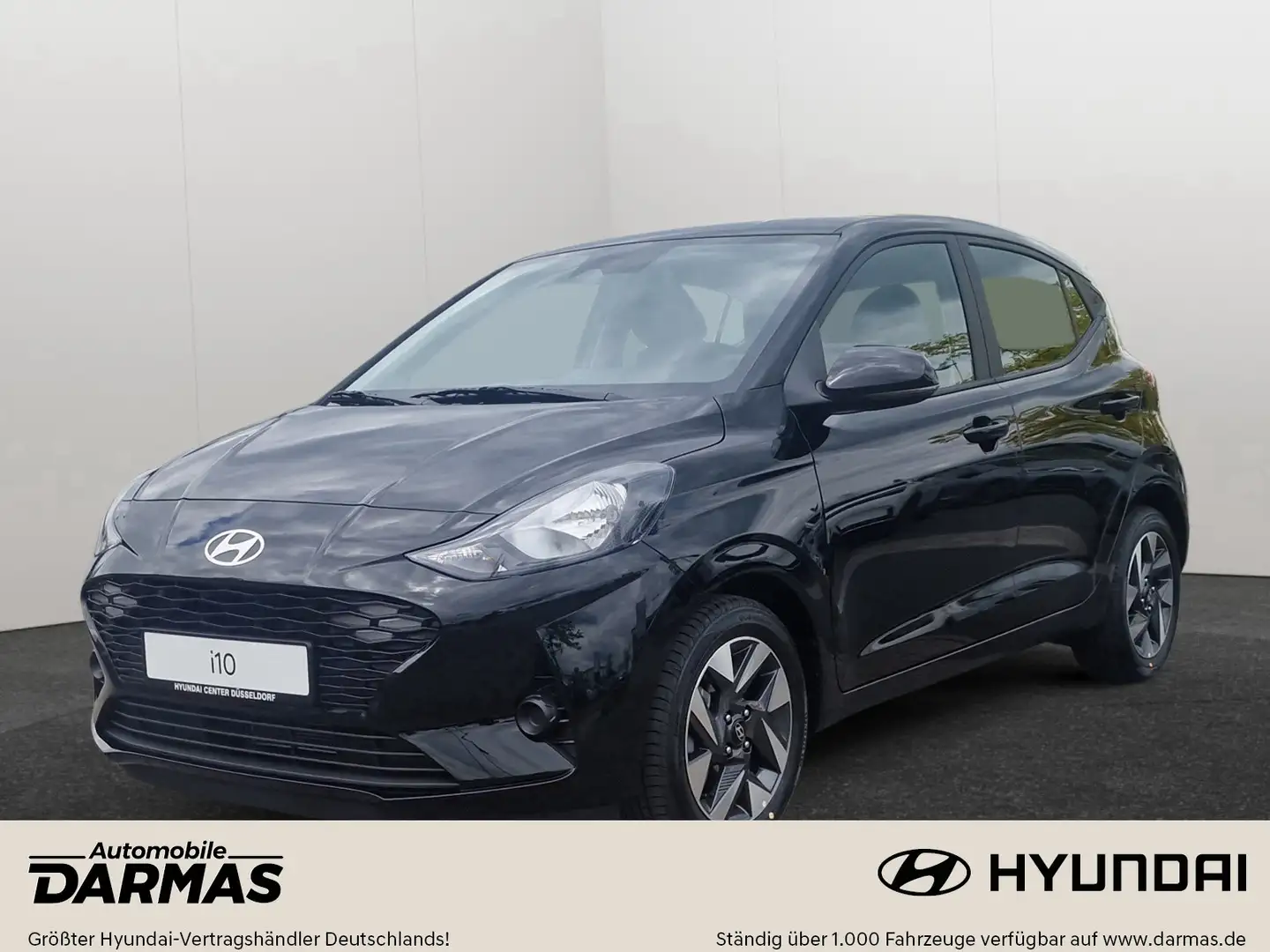 Hyundai i10 i10 NEUES Modell MY25 1.2 Trend Klima Navi DAB Schwarz - 1