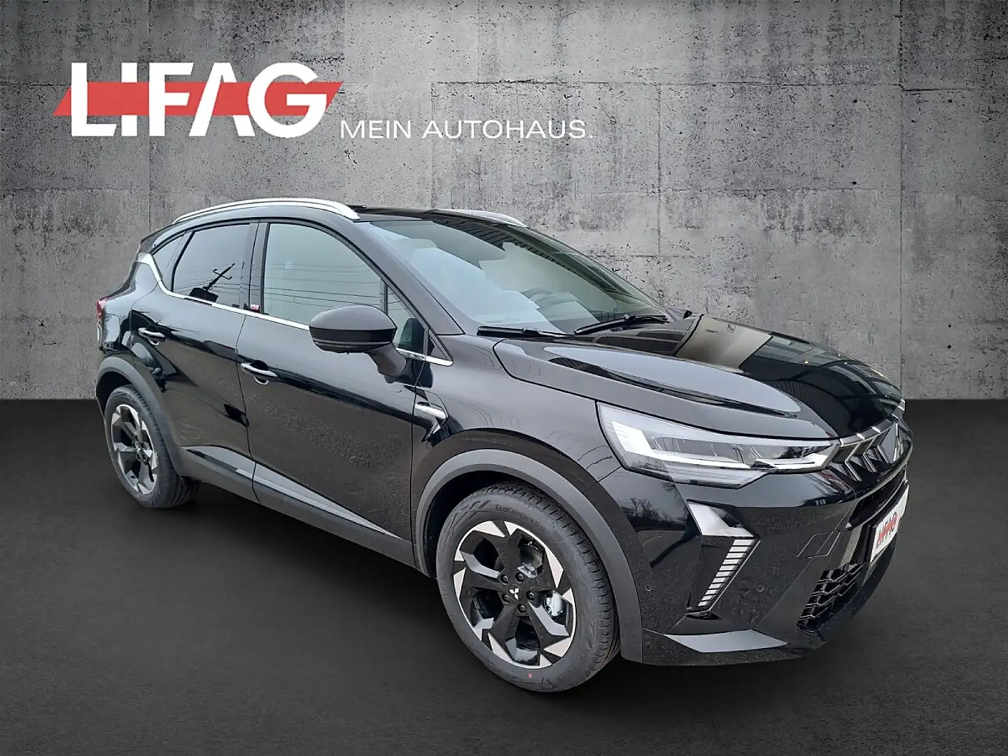 Mitsubishi ASX 1,2 DI-T Intense Schwarz - 1