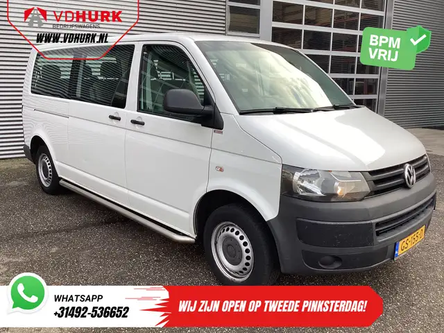 Volkswagen T5 Transporter 2.0 TDI L2 EXPORT MARGE 9 Persoons/ Combi/ Kombi/
