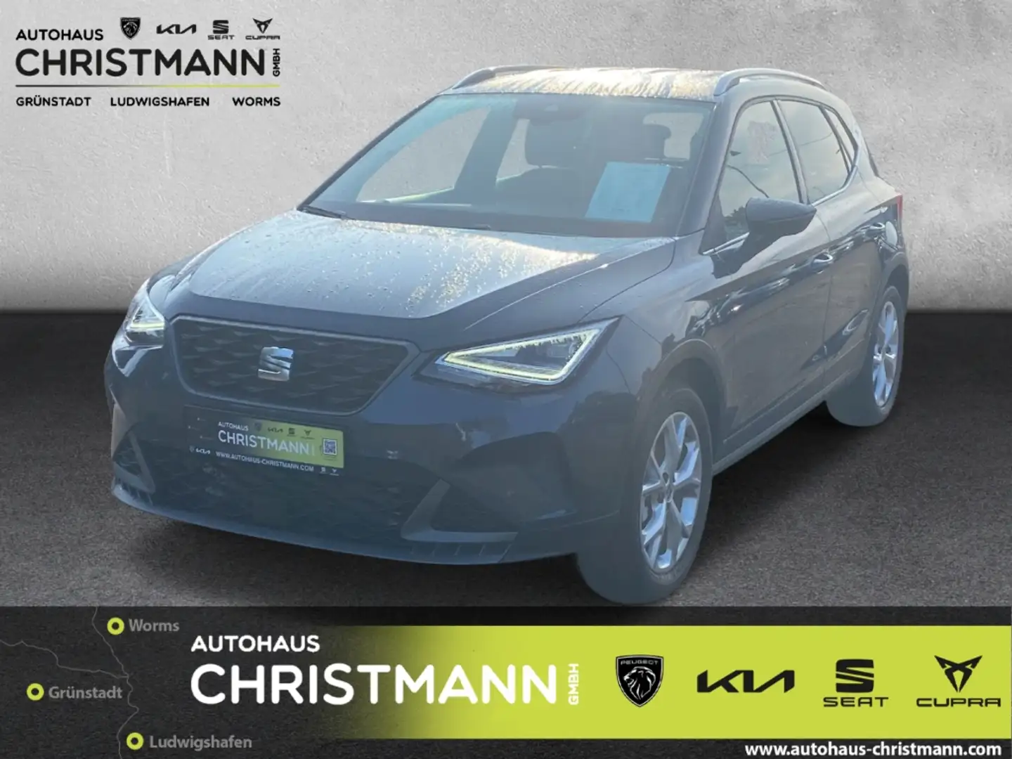 SEAT Arona FR 1.0 TSI*NAVI*Full-link*LED*PDC*CAM*TEMP* Grau - 1