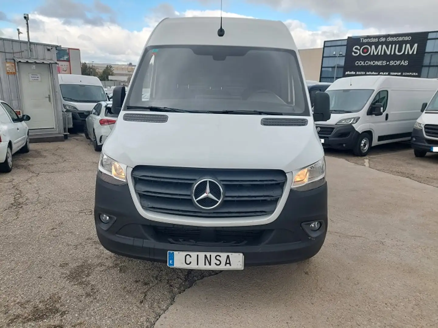 Mercedes-Benz Sprinter Furgón 211CDI Medio T.E. tD Blanco - 2