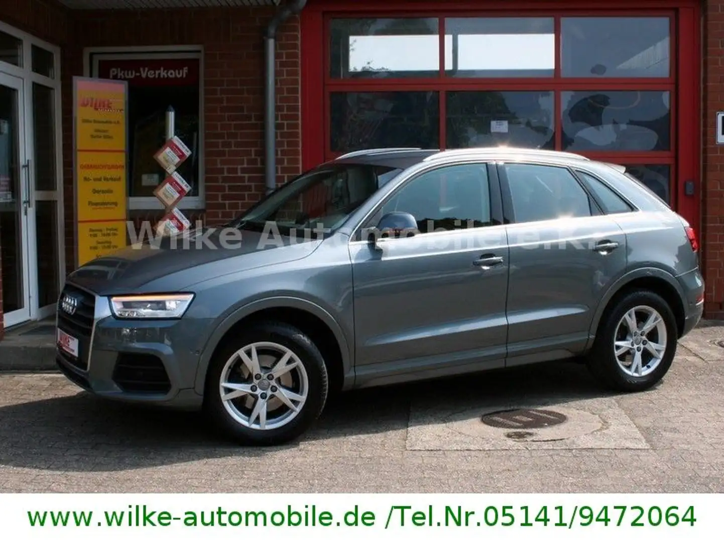 Audi Q3 sport+Vollleder+AHK+LED+Kamera+Navi+53.800 KM Gris - 1