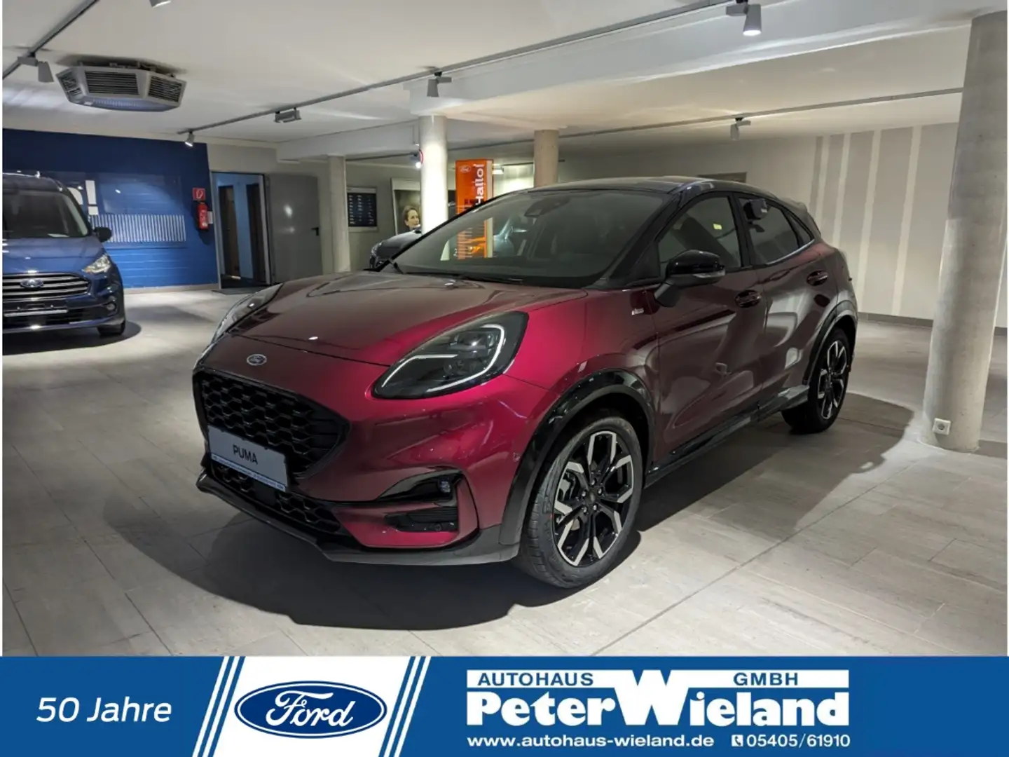 Ford Puma ST-LINE X BERRY Navi B & O LED ACC El. Heckklappe Rot - 1