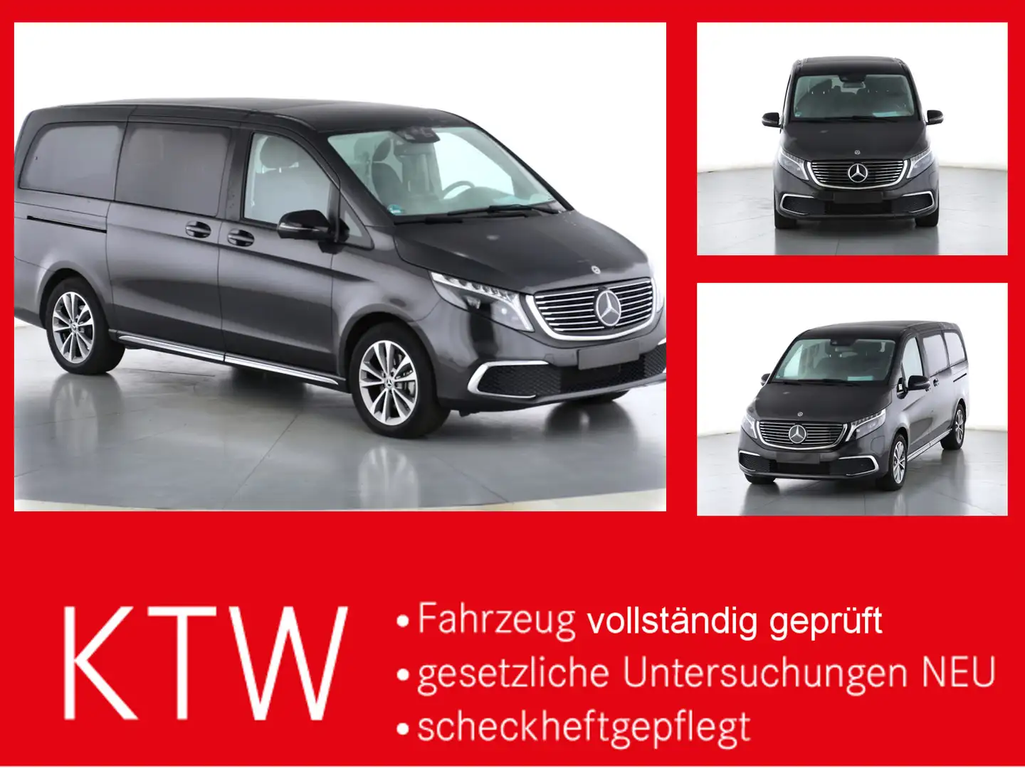 Mercedes-Benz EQV 300 Avantgarde Line,lang,6Sitze,Airmatic,LED Gris - 1