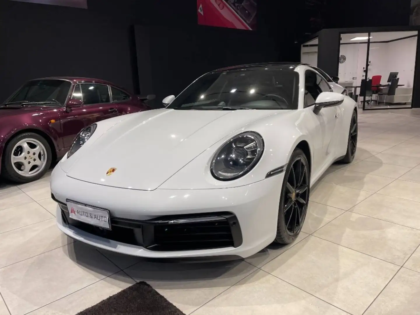 Porsche 911 3.0 Carrera 4S auto UFFICIALE ITALIANA IVA ESPOSTA Blanc - 1