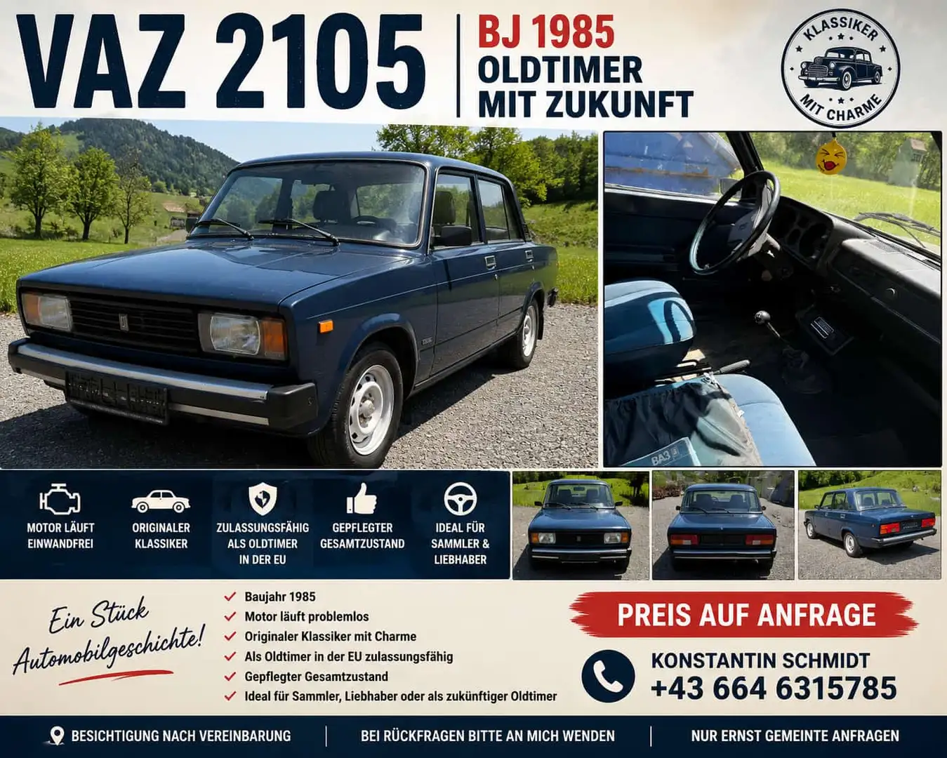 Lada Sonstige Lada 2105 1300 Blau - 1