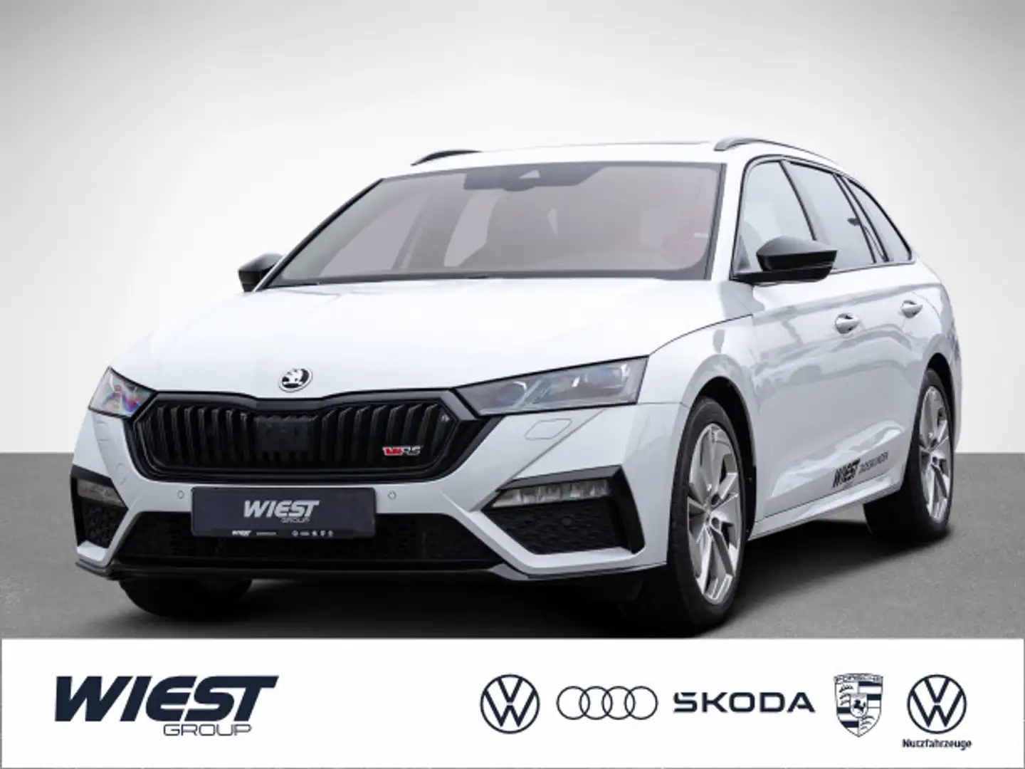 Skoda Octavia Combi RS 2.0 TDI DSG 4x4, StHzg. Pano Na Weiß - 1