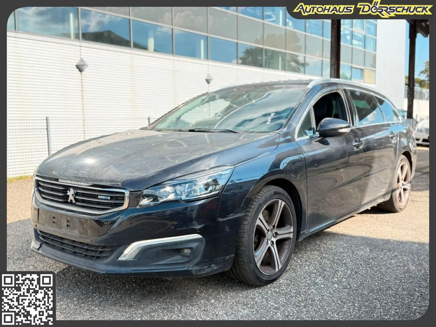 Peugeot 508 SW 2.0 Allure Sitzh. RFK. Head-Up. Panorama Gris - 1