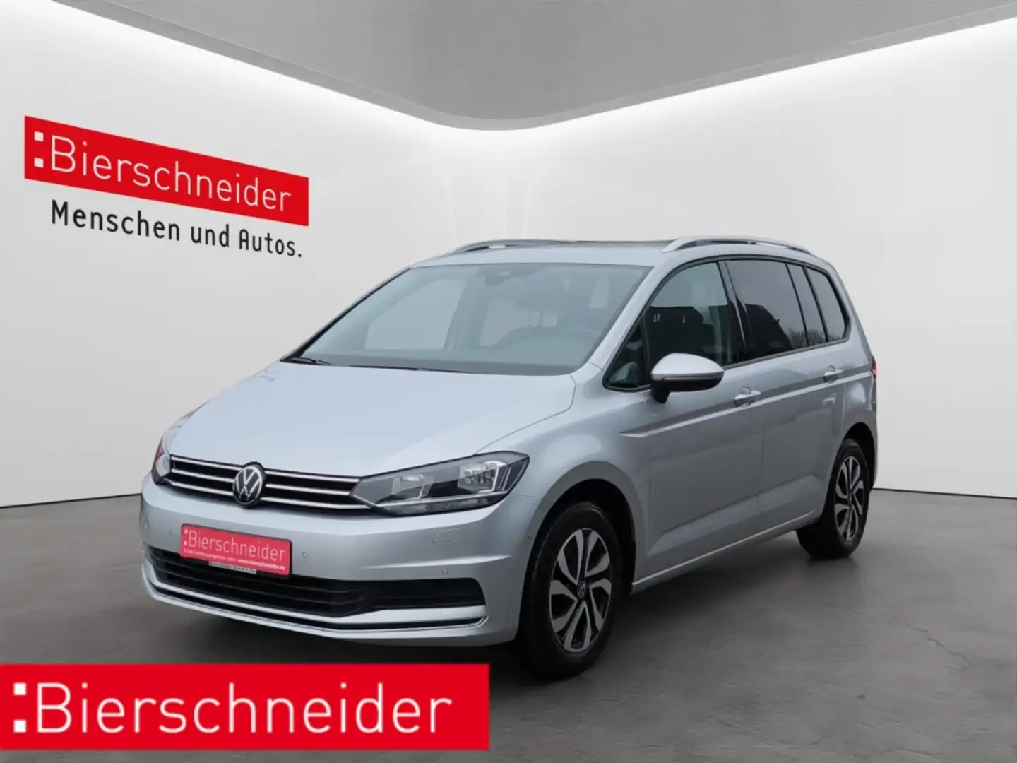 Volkswagen Touran 1.5 TSI Active 7-S. NAVI-PRO STANDHZG SHZ KAMERA E Silber - 1