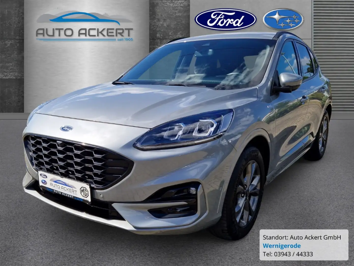 Ford Kuga ST-Line X 1.5 EcoBoost EU6d-T Klima Navi ZV Silber - 1