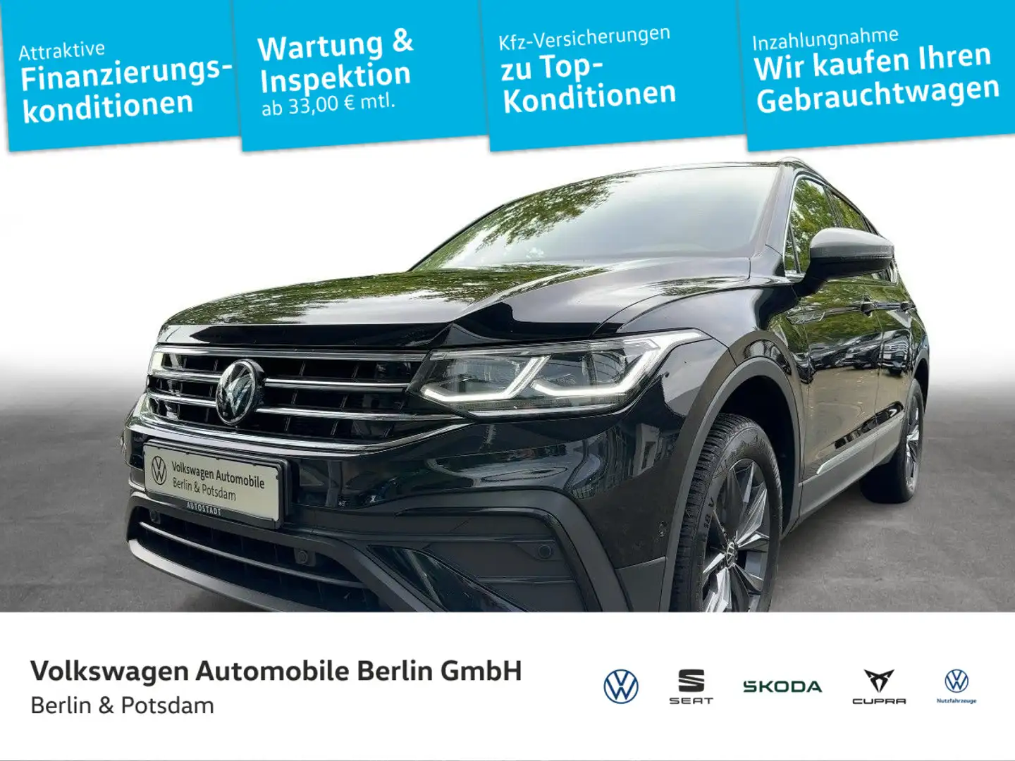 Volkswagen Tiguan Allspace 1.5 TSI ACT Move 7.Sitzer Pano L Nero - 1