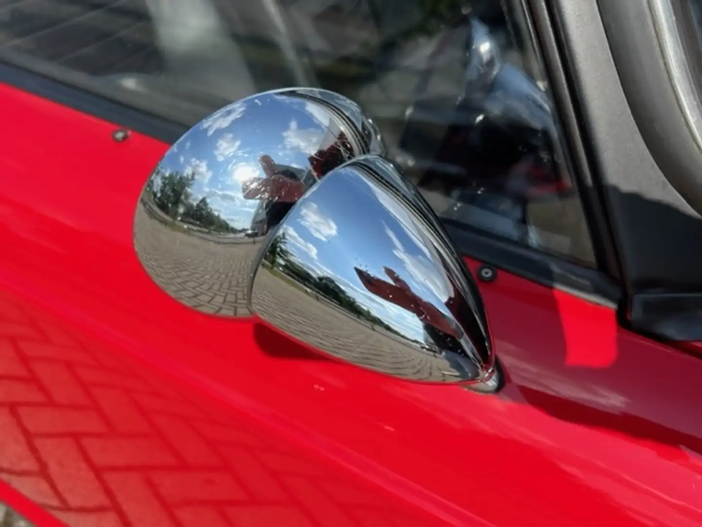 Triumph TR6 Soft Top + Hard top Rojo - 2