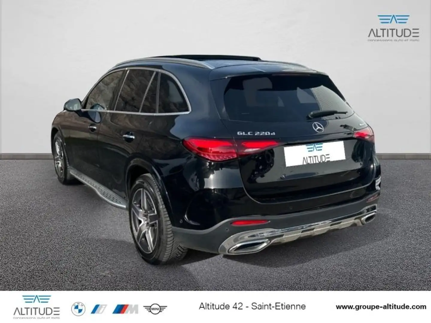 Mercedes-Benz GLC 220 220 d 197ch AMG Line 4Matic 9G-Tronic Noir - 2