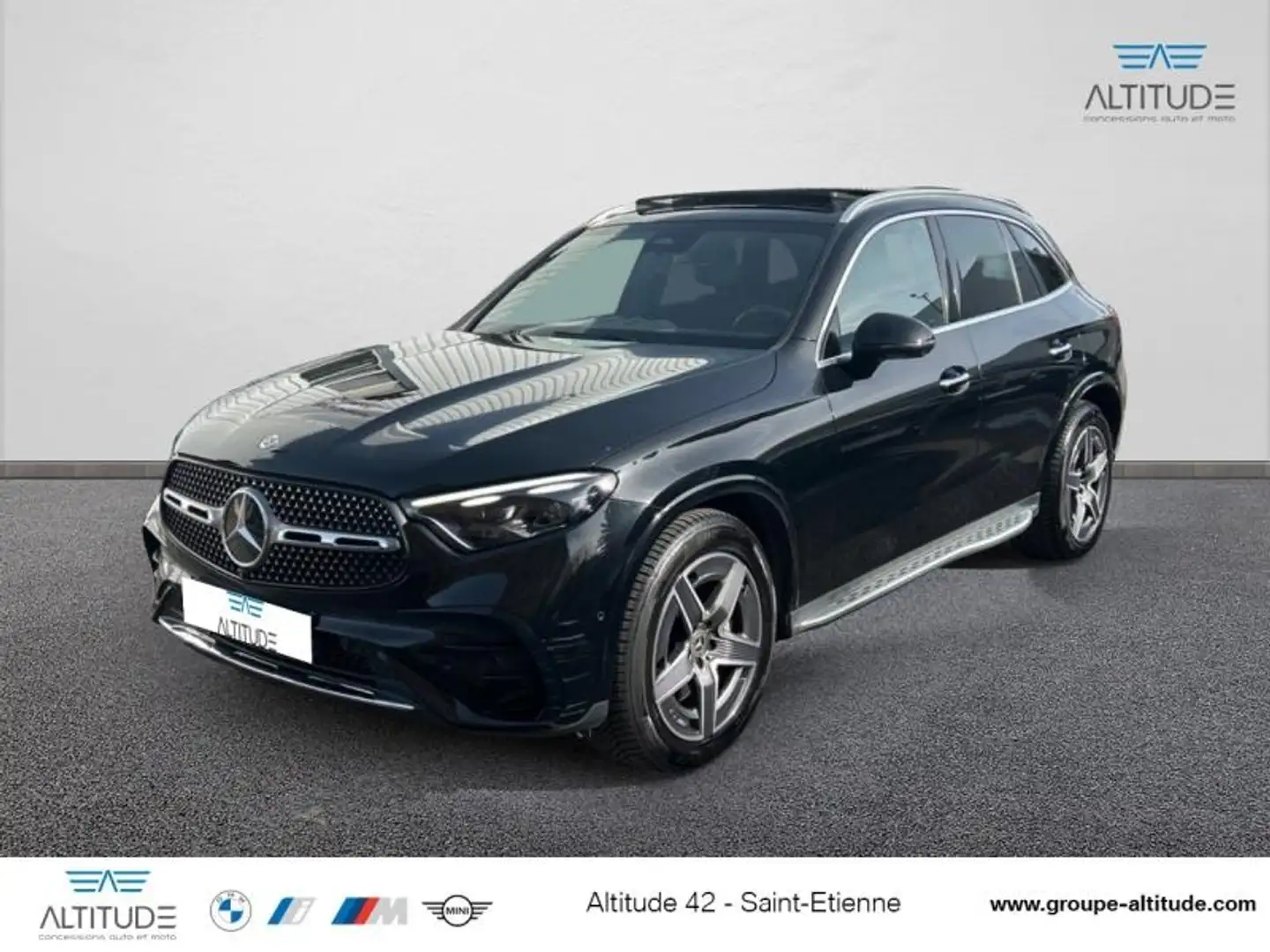 Mercedes-Benz GLC 220 220 d 197ch AMG Line 4Matic 9G-Tronic Noir - 1