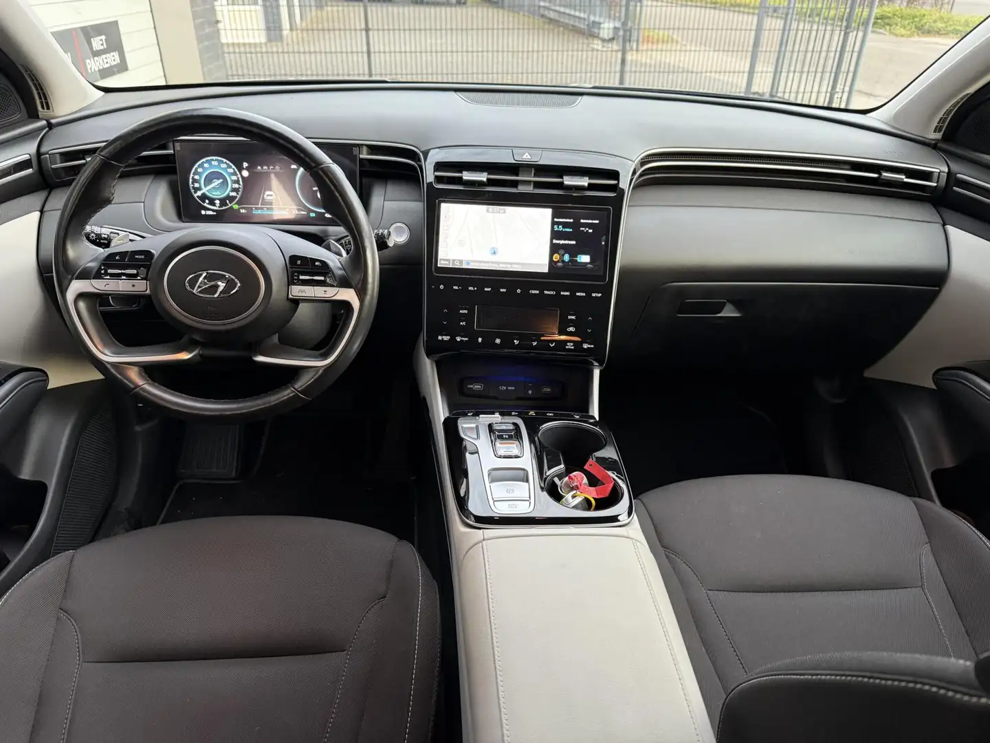 Hyundai TUCSON 1.6 T-GDI HEV 230pk 1650 kg Trekgewicht Comfort Sm Bleu - 2