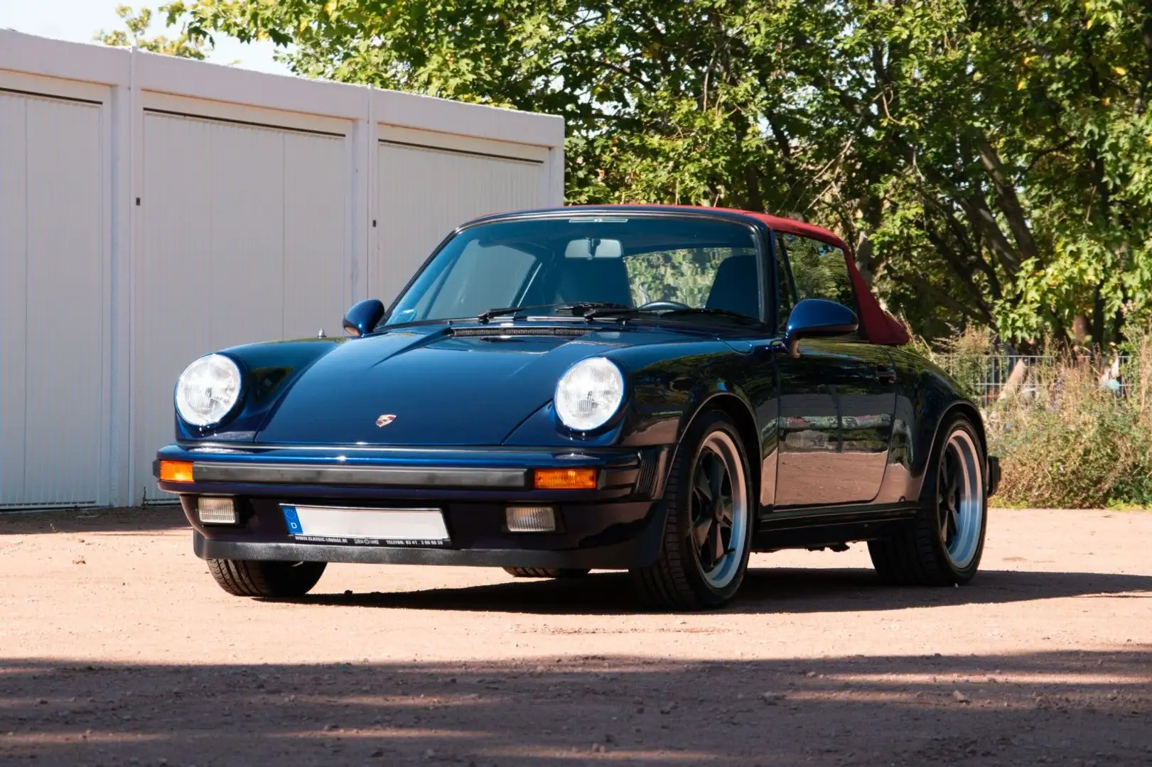 Porsche 911 Carrera  3.2 G-Modell 2+ Cabrio Blau - 1