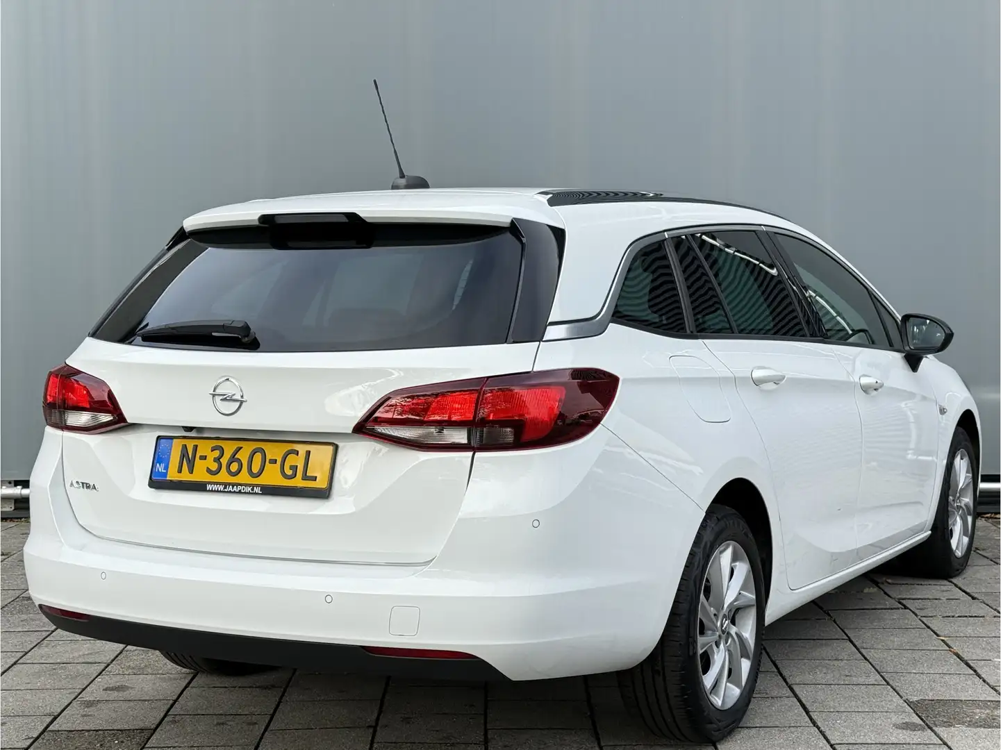 Opel Astra Sports Tourer BWJ 2021 | 1.2T 131PK Bus Elegance | Weiß - 2