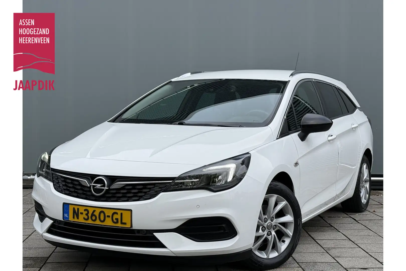 Opel Astra Sports Tourer BWJ 2021 | 1.2T 131PK Bus Elegance | Weiß - 1