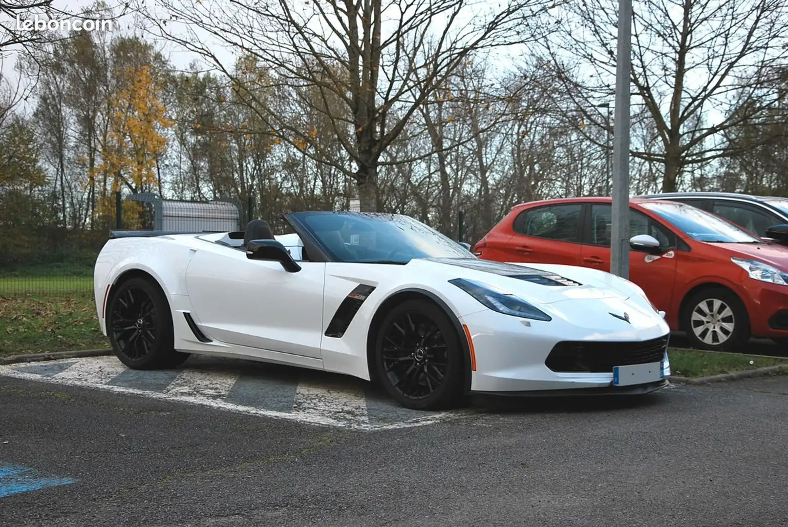 Chevrolet Corvette Z06 Cabriolet Wit - 2