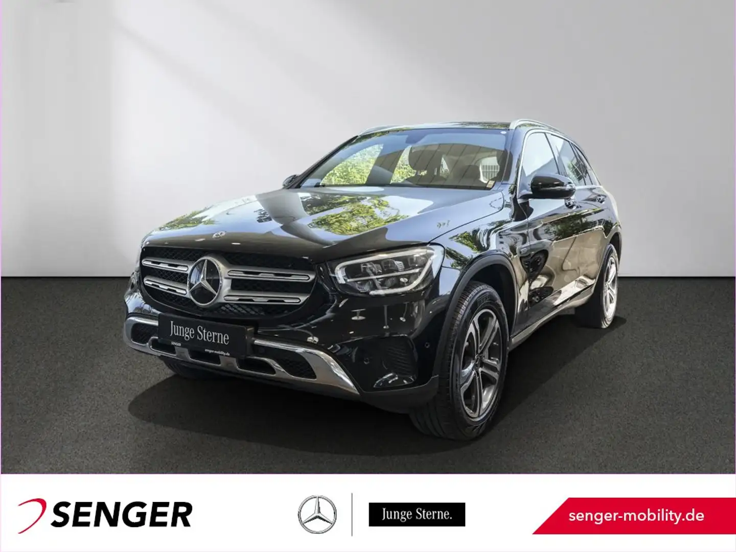 Mercedes-Benz GLC 300 e 4M Rückfahrkamera MBUX-Navi LED AHK Schwarz - 1