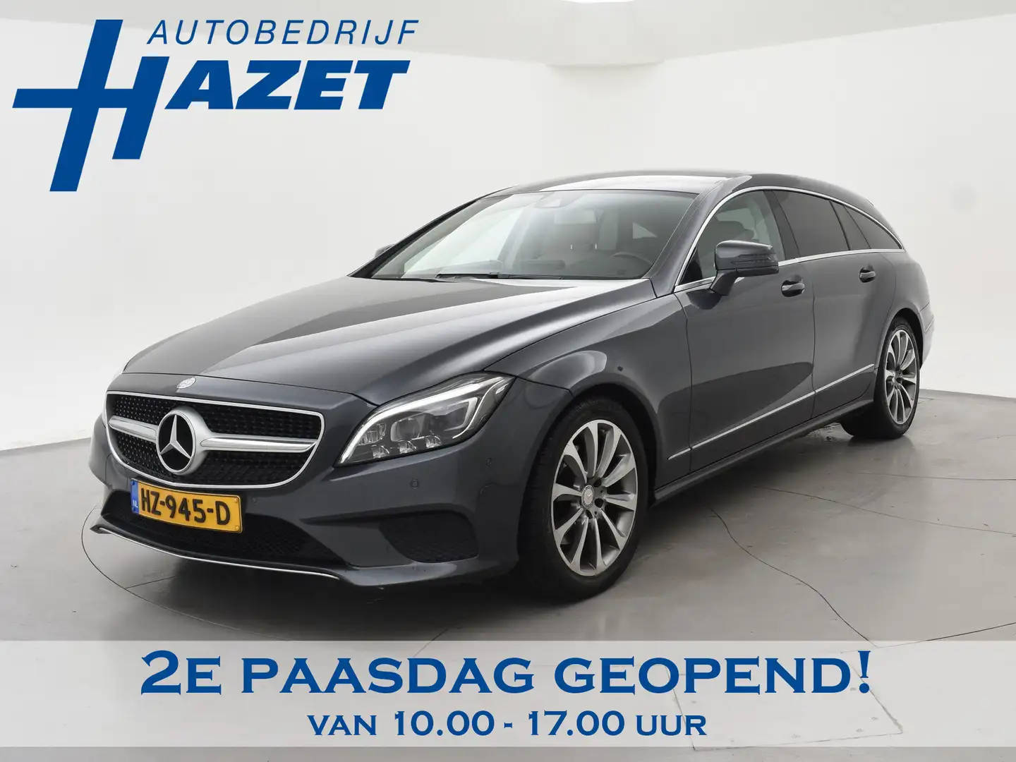 Mercedes-Benz CLS 220 Shooting Brake 220D 170 PK AUT. + LEDER | CAMERA | Gris - 1