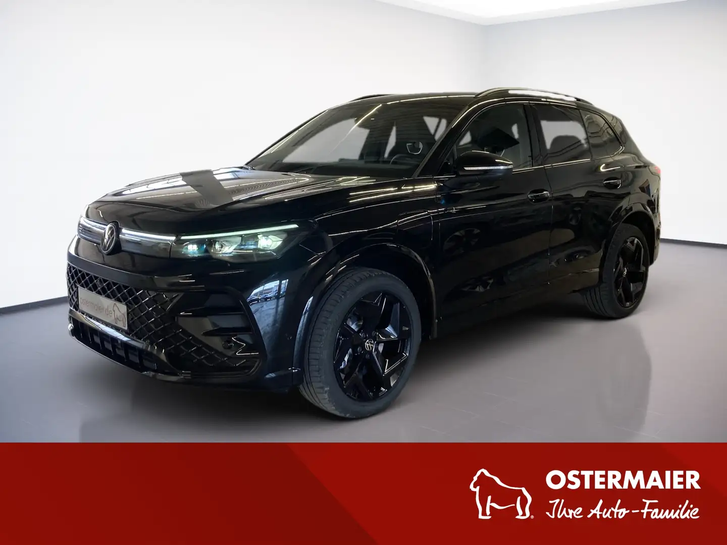 Volkswagen Tiguan R-LINE BLACK STYLE 1.5TSIe 204PS.MATRIX.NAVI.AHK.K Schwarz - 1