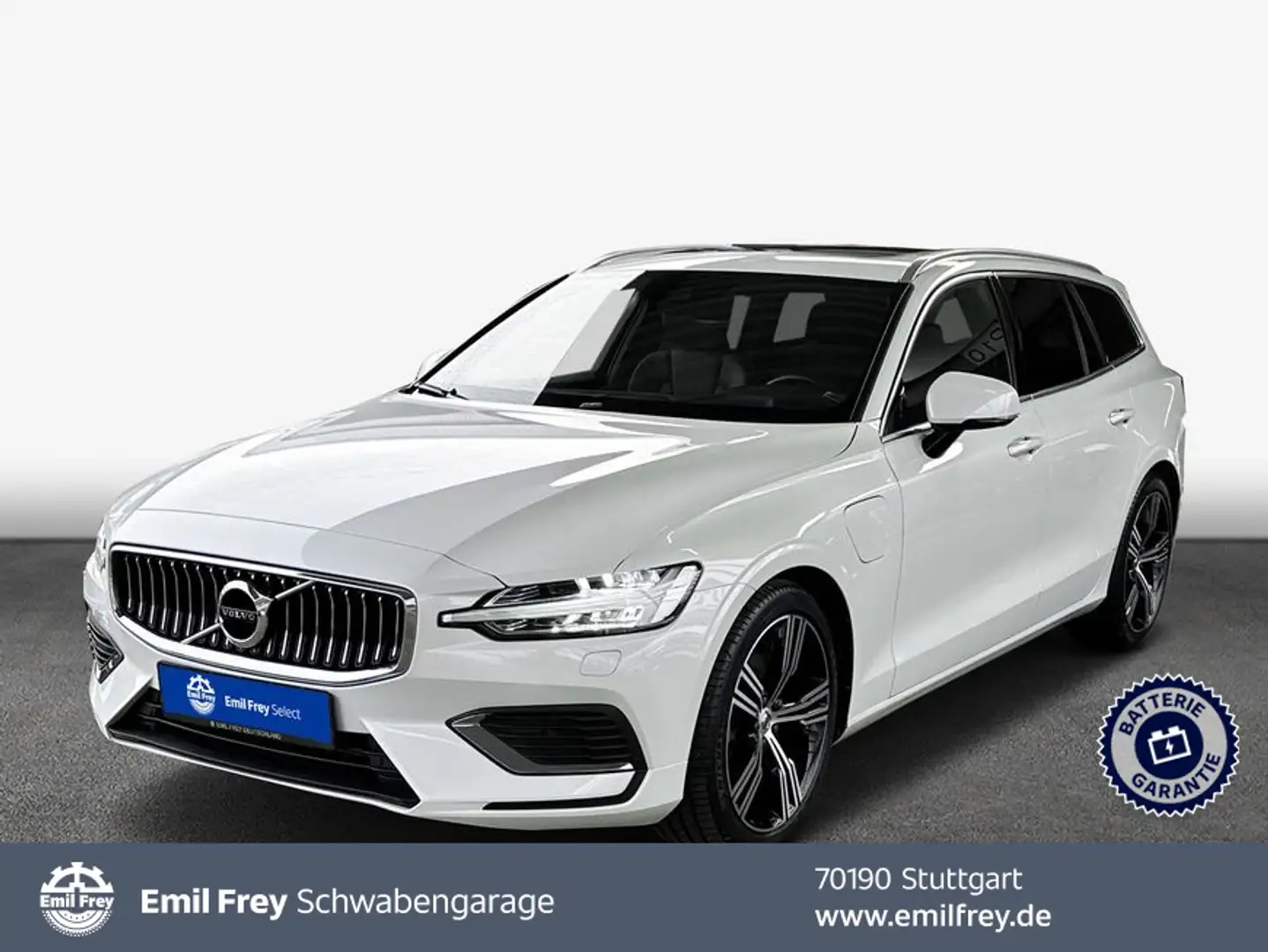 Volvo V60 T8 AWD Twin Engine Geartronic Inscription Blanc - 1
