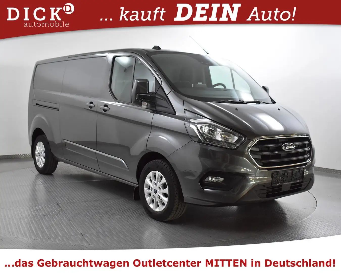 Ford Transit Custom Transit Cust 300 L2 Limit 3SIT+NAVI+SHZ+KAM+AHK+ Grau - 1