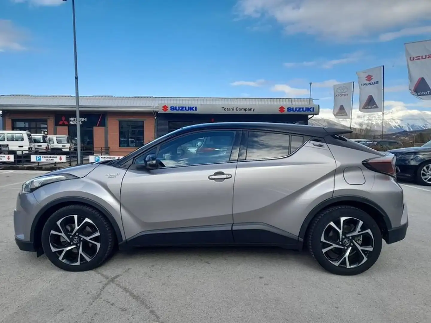 Toyota C-HR I 2020 1.8h Trend e-cvt Argento - 2