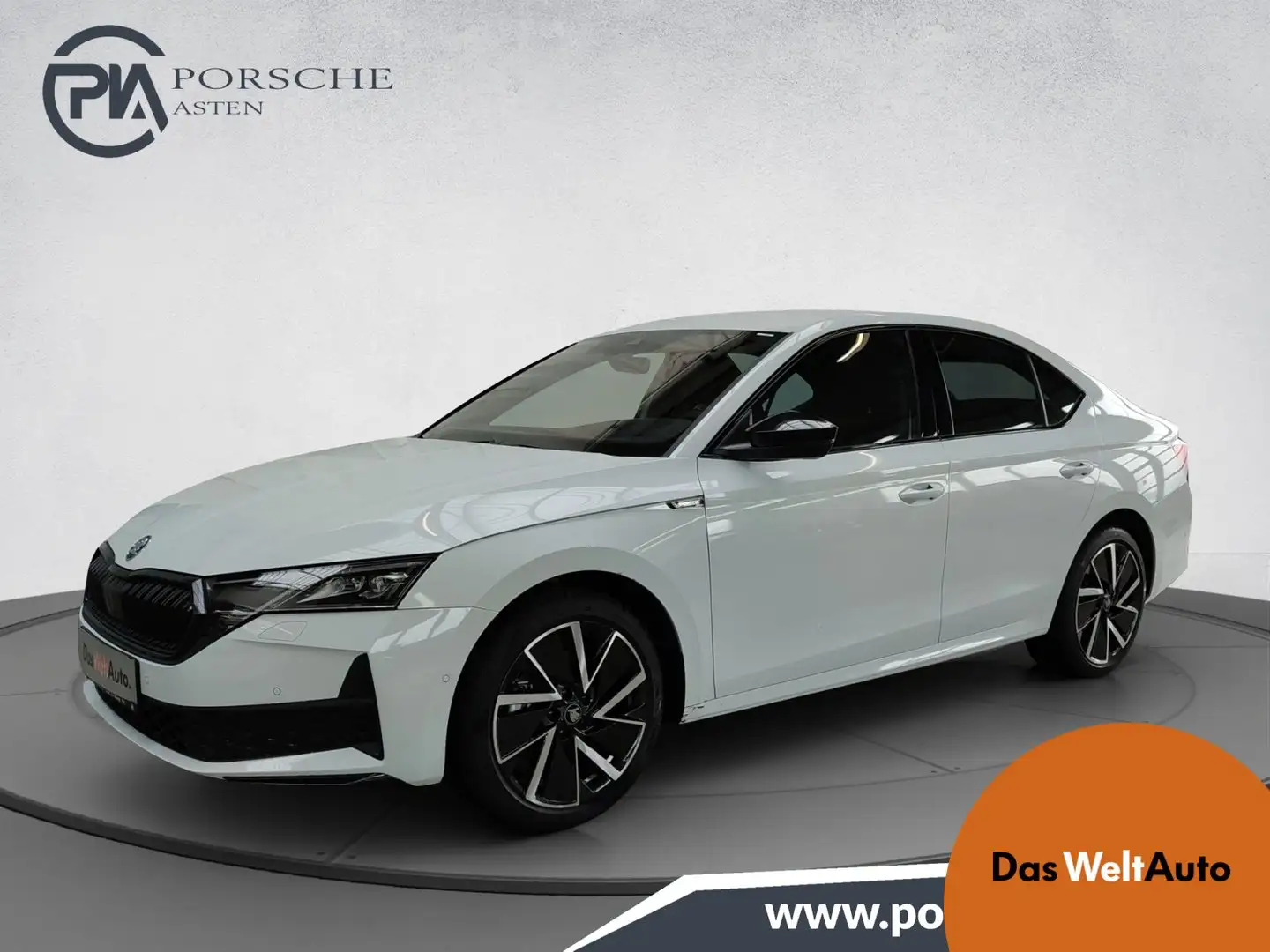 Skoda Octavia Sportline TDI DSG Blanc - 1