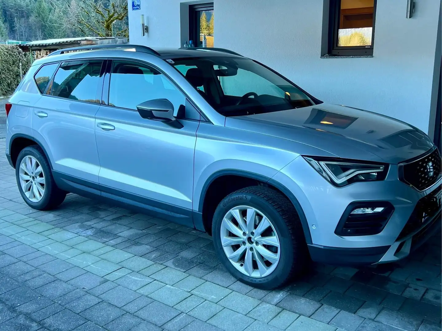 SEAT Ateca Ateca 2,0 Style 4WD TDI DSG Style Silber - 2