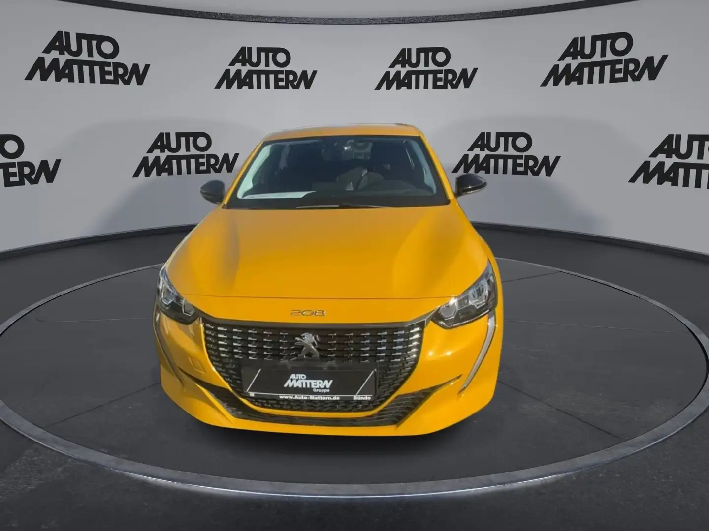 Peugeot 208 AC|CarPlay|Tempomat|Bluetooth|Freisprech|USB Geel - 2