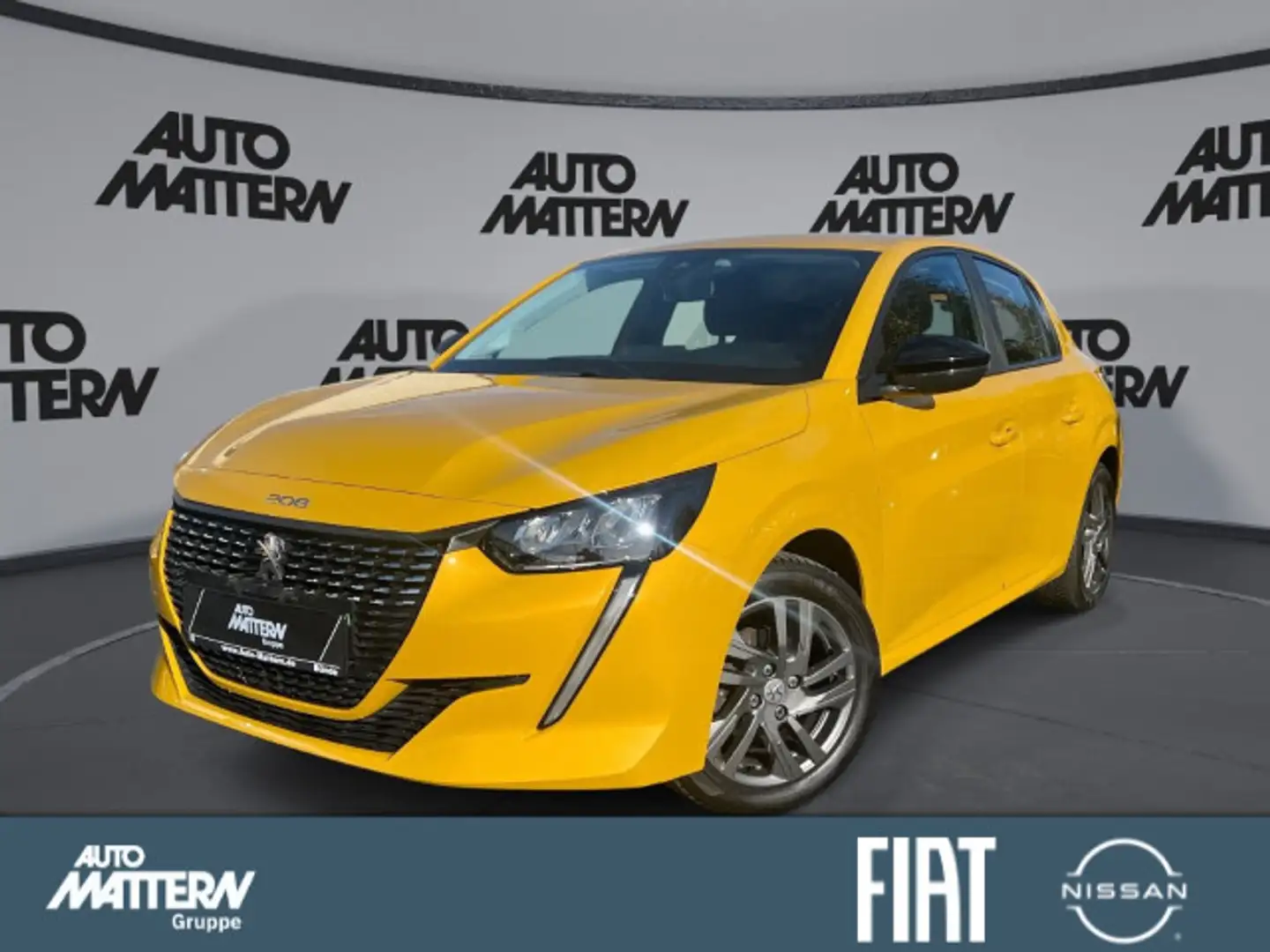 Peugeot 208 Active Gelb - 1