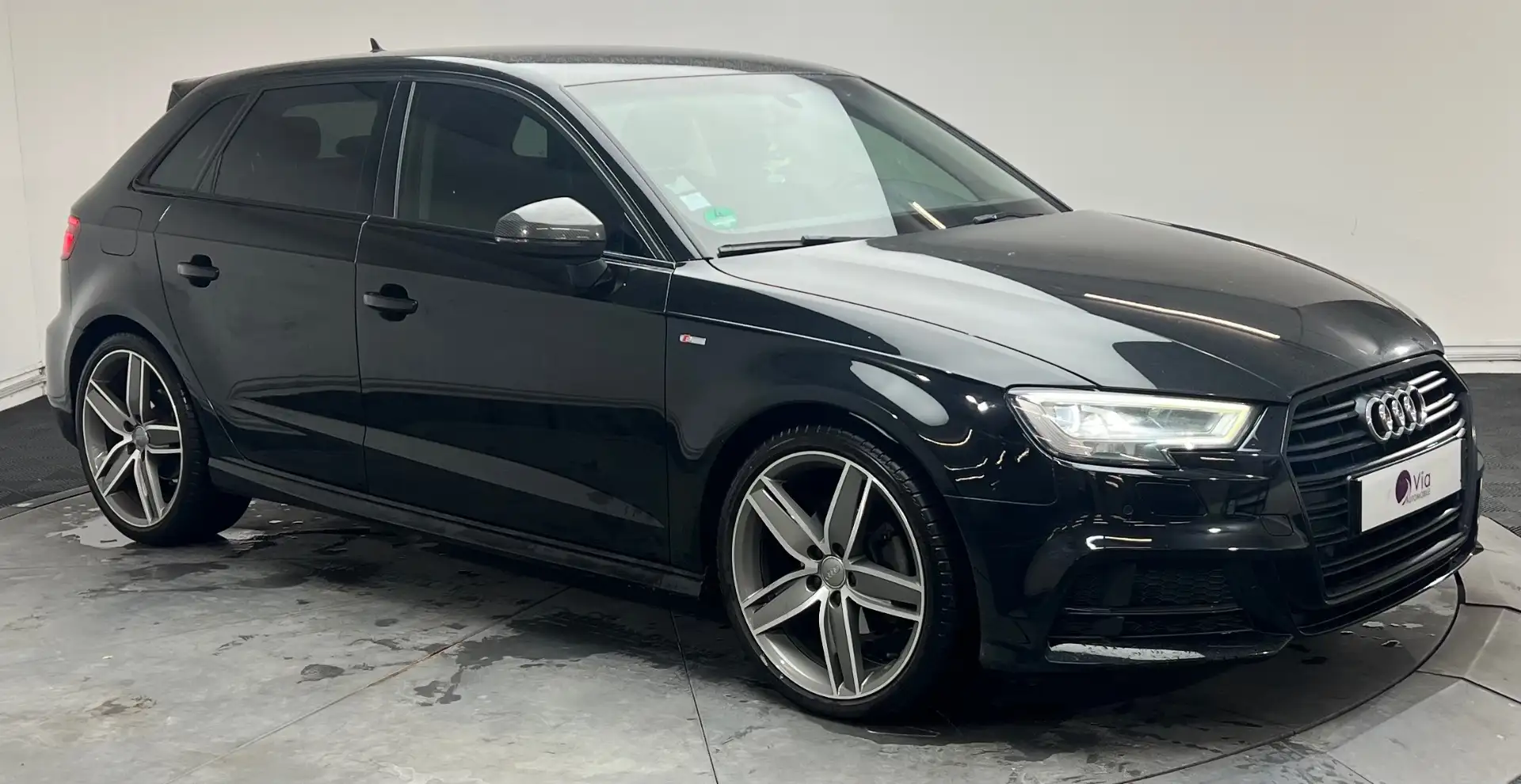 Audi A3 2.0 TDI 150 ch S tronic 6 Sport - Suivi Complet - Siège Av Chauffant - Virtual Cockpit Noir - 2