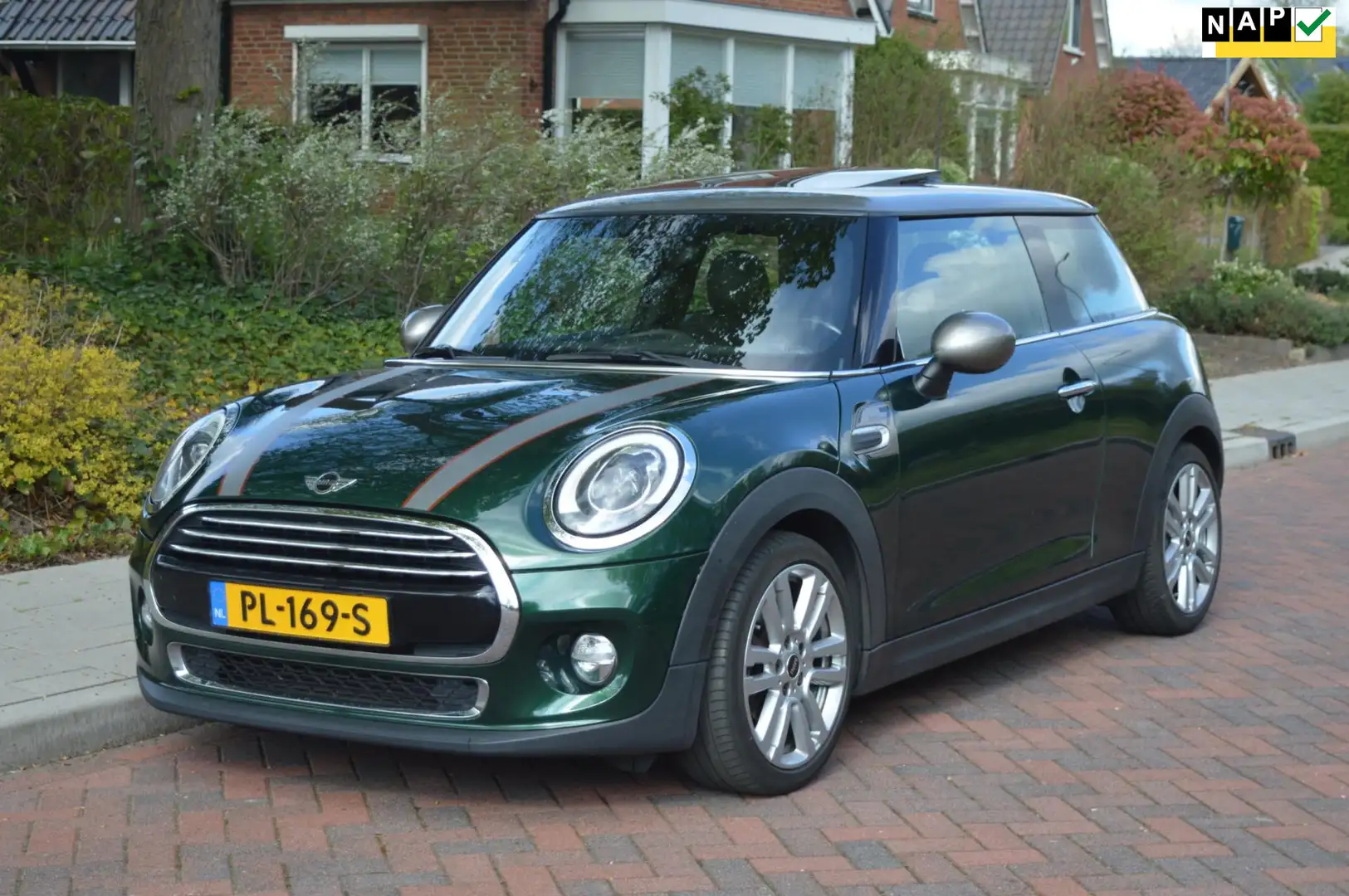 MINI Cooper Mini 1.5 "SEVEN" Org NL/NAP/panoramadak/dealer ond Groen - 1