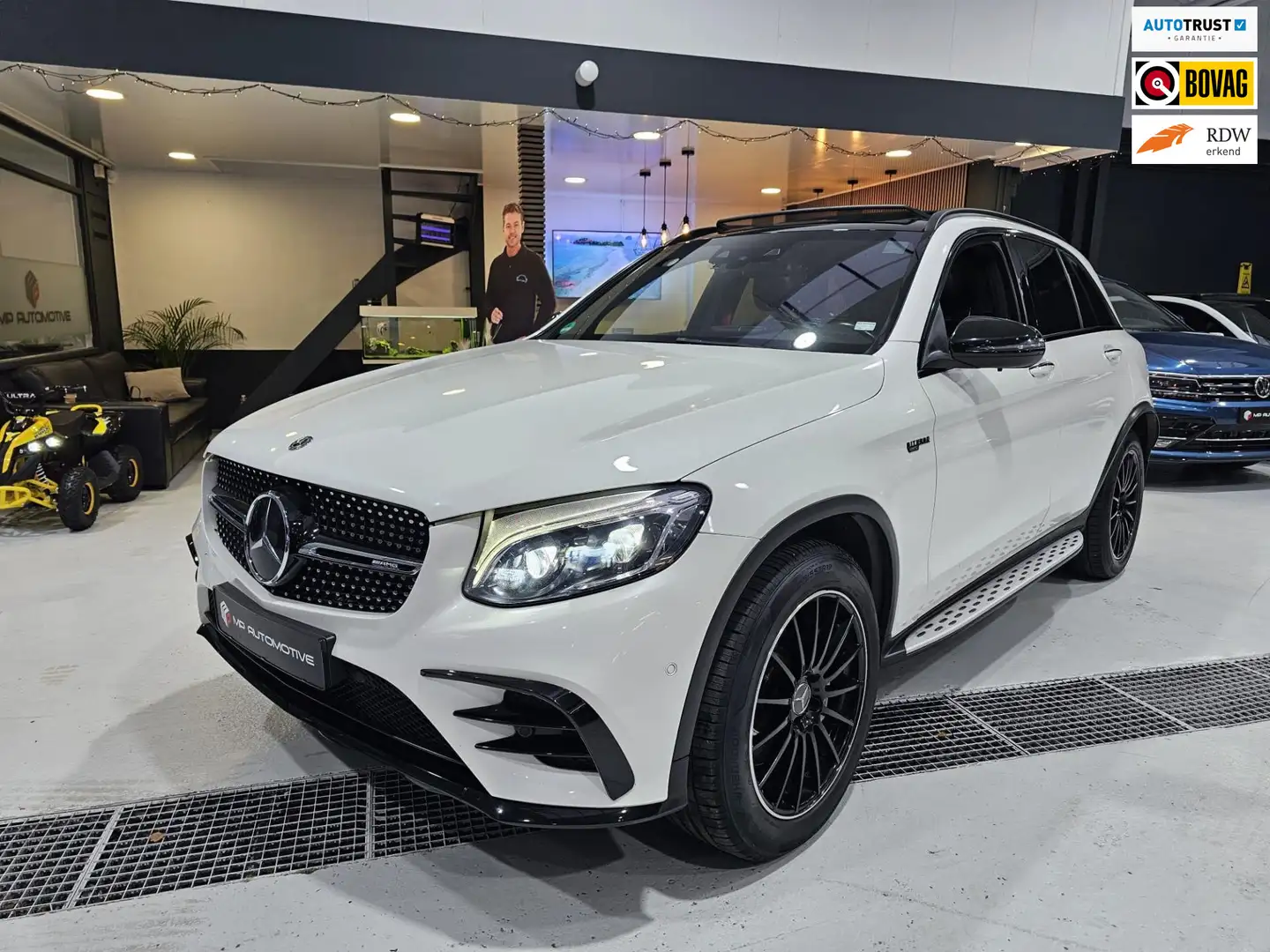 Mercedes-Benz GLC 43 AMG 4MATIC|Pano|Memory|Camera|Burmester|Stuurverw|FULL Blanc - 1