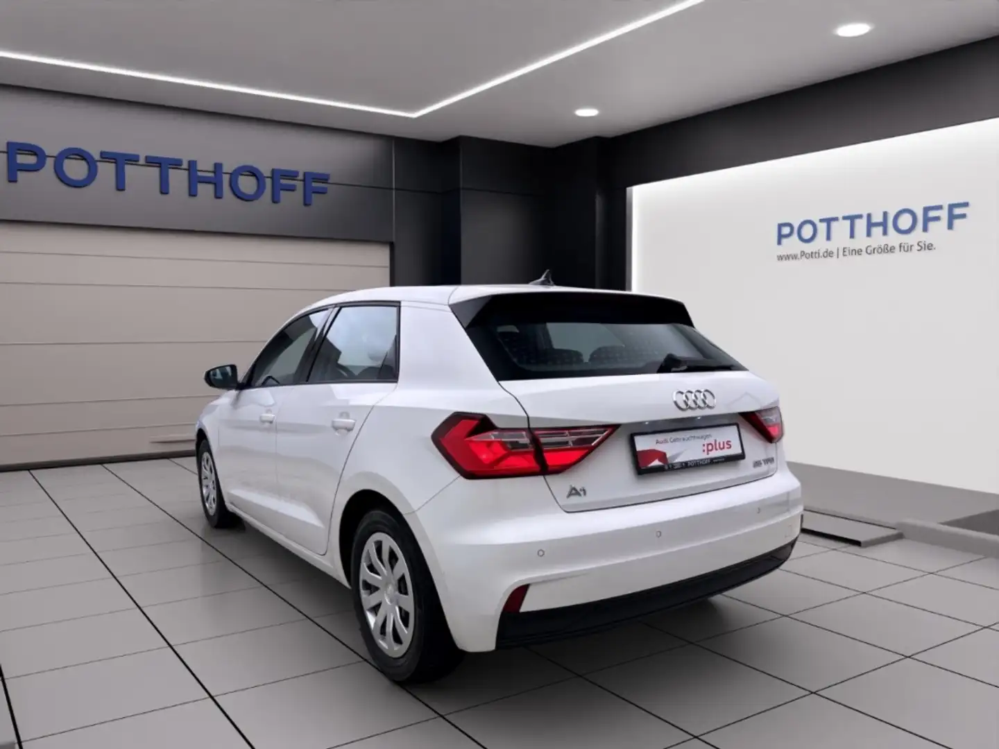 Audi A1 Sportback 25 TFSI SITZHZG PDC KLIMA VIRTUAL Weiß - 2