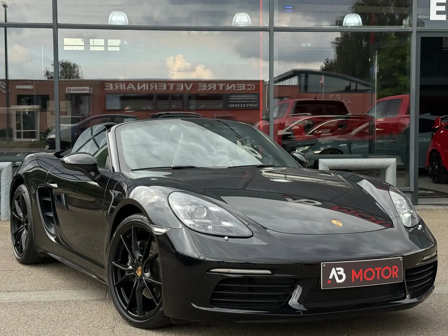 Porsche 718 Boxster 2.0 Turbo PDK PDLS+ CHRONO EXHAUST JA20 Noir - 1