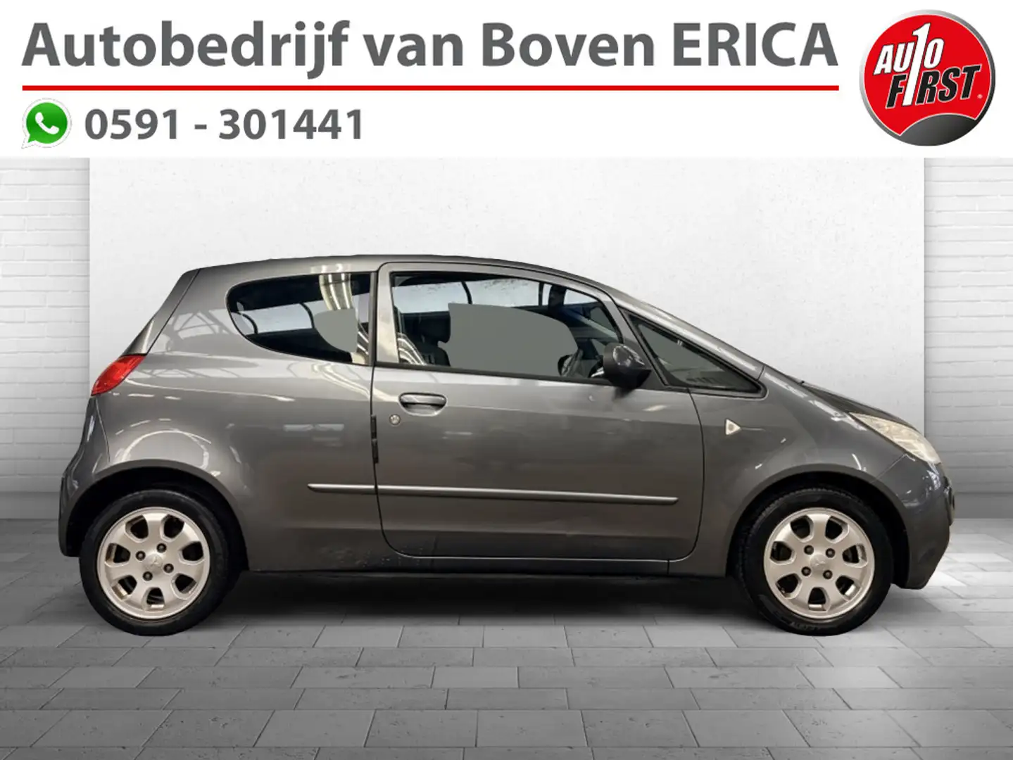 Mitsubishi Colt 1.3 Invite Airco Audio CPV 15"LMV 110Dkm! Grijs - 1