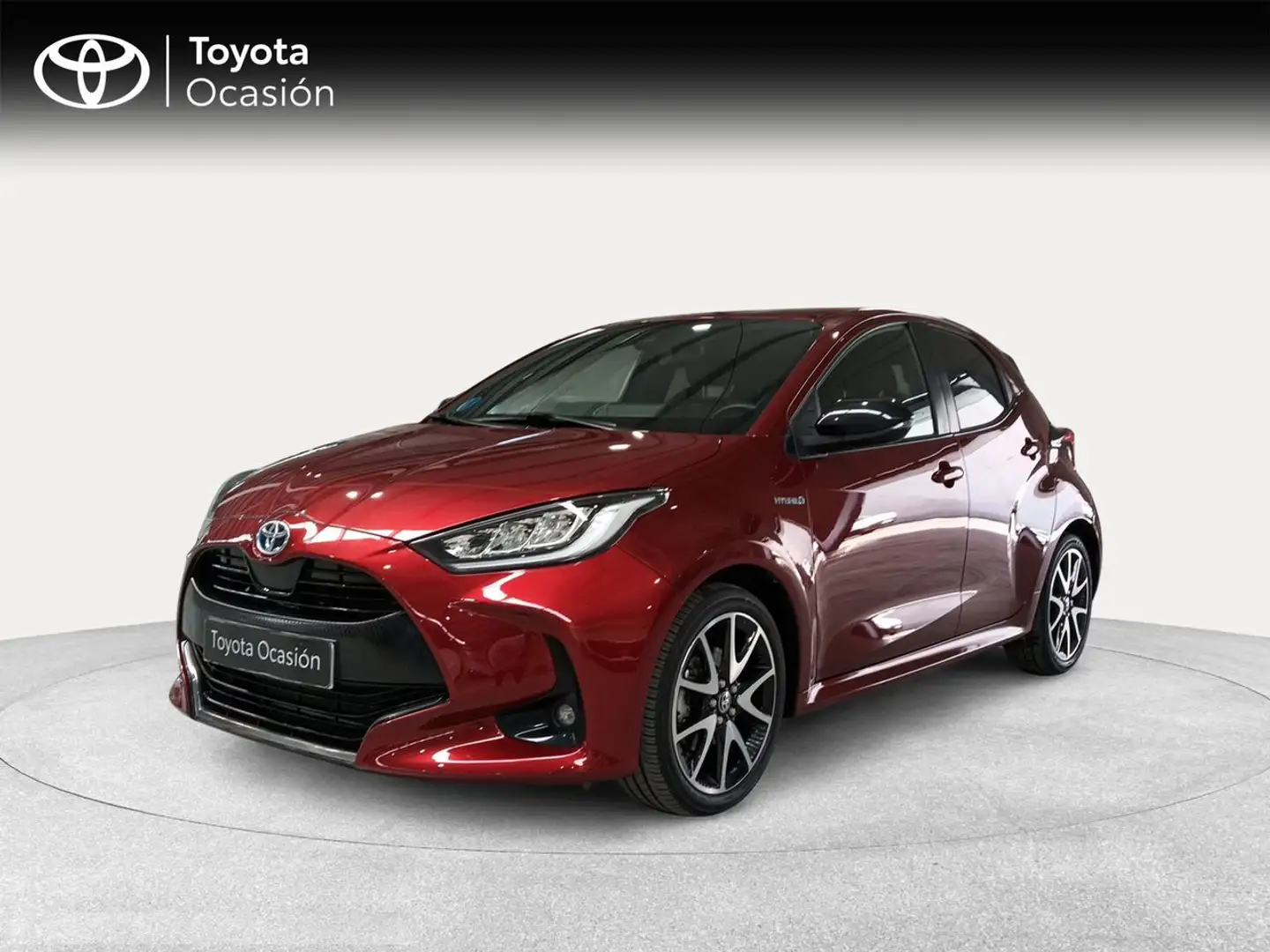 Toyota Yaris 1.5 120H Style Rojo - 1