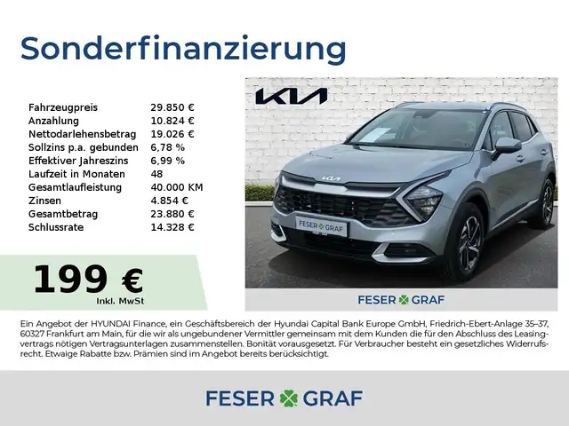 Kia Sportage 1.6T HEV 2WD VISION KOMFORT